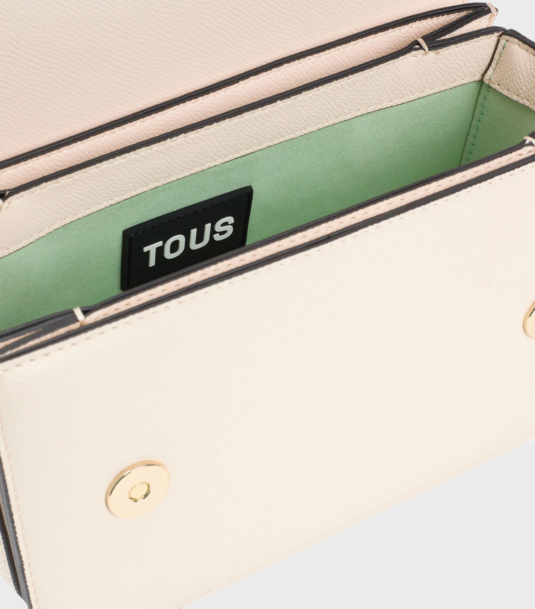 Tous Bolso crossbody pequeño beige Brenda Mujer