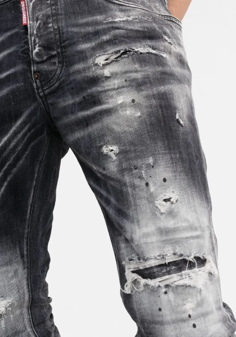 TWINKY JEAN NEGRO ROTOS