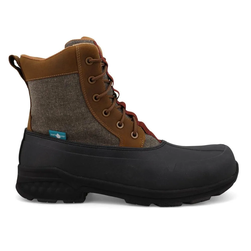 Twistedx Men's8" Lace Up Rubber Work Boots