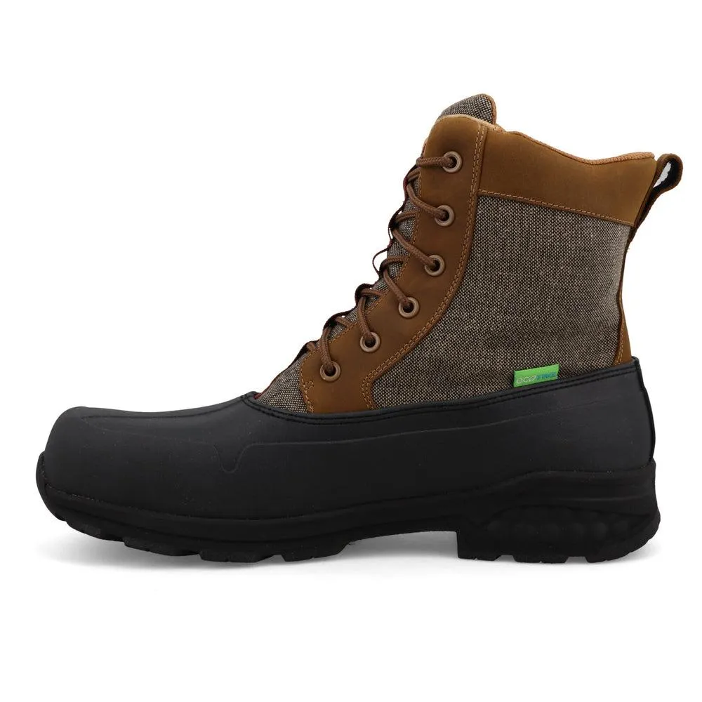 Twistedx Men's8" Lace Up Rubber Work Boots
