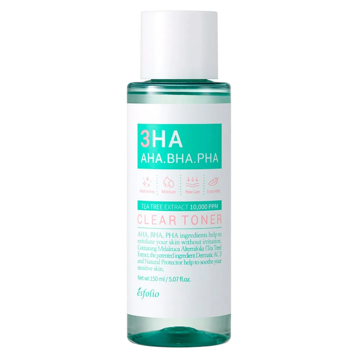 Tónico Esfolio 3HA Clear Toner 150ml