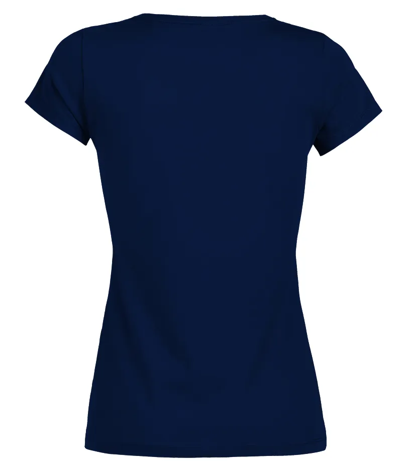 Una chica deberia hacer tres cosas ser fabulosa tener estilo y practicar karate Camiseta cuello redondo Mujer