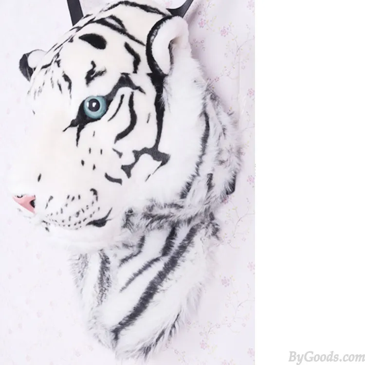  Unique Dimensional Simulation Tiger Head Animal Backpack 
