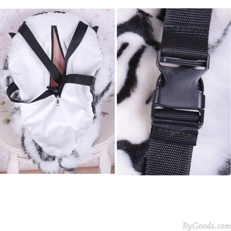  Unique Dimensional Simulation Tiger Head Animal Backpack 