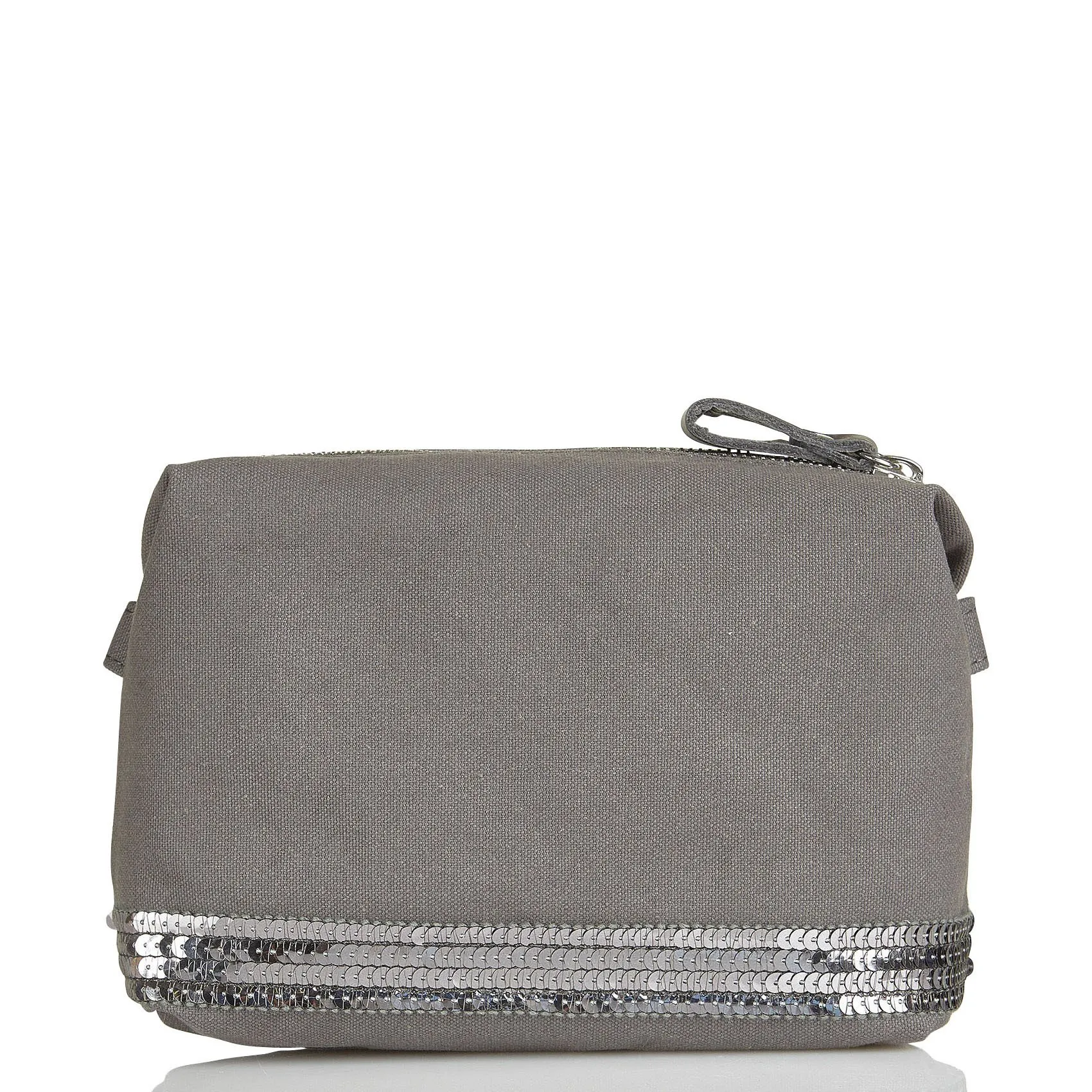VANESSA BRUNO Estuche con lentejuelas en gris