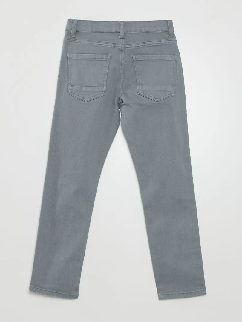 VAQUERO SLIM CON 5 BOLSILLOS  AZUL