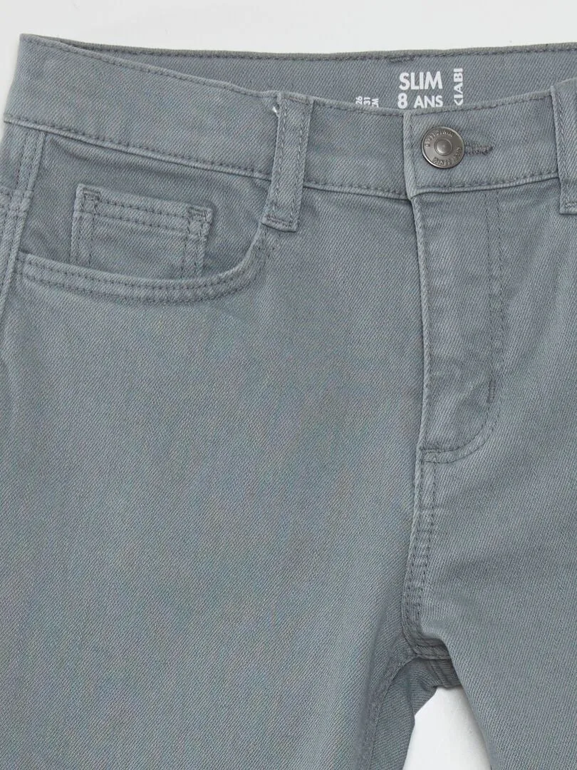 VAQUERO SLIM CON 5 BOLSILLOS  AZUL