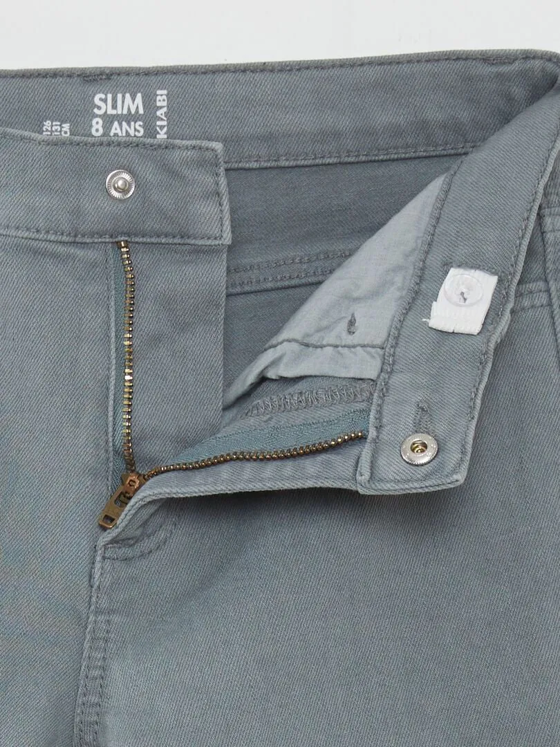 VAQUERO SLIM CON 5 BOLSILLOS  AZUL