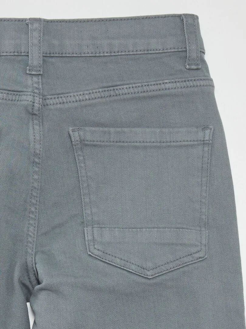 VAQUERO SLIM CON 5 BOLSILLOS  AZUL