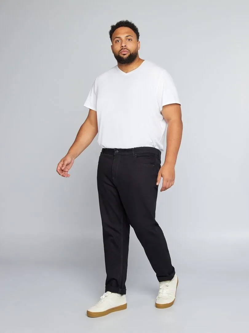 VAQUERO SLIM CON 5 BOLSILLOS  L30  NEGRO