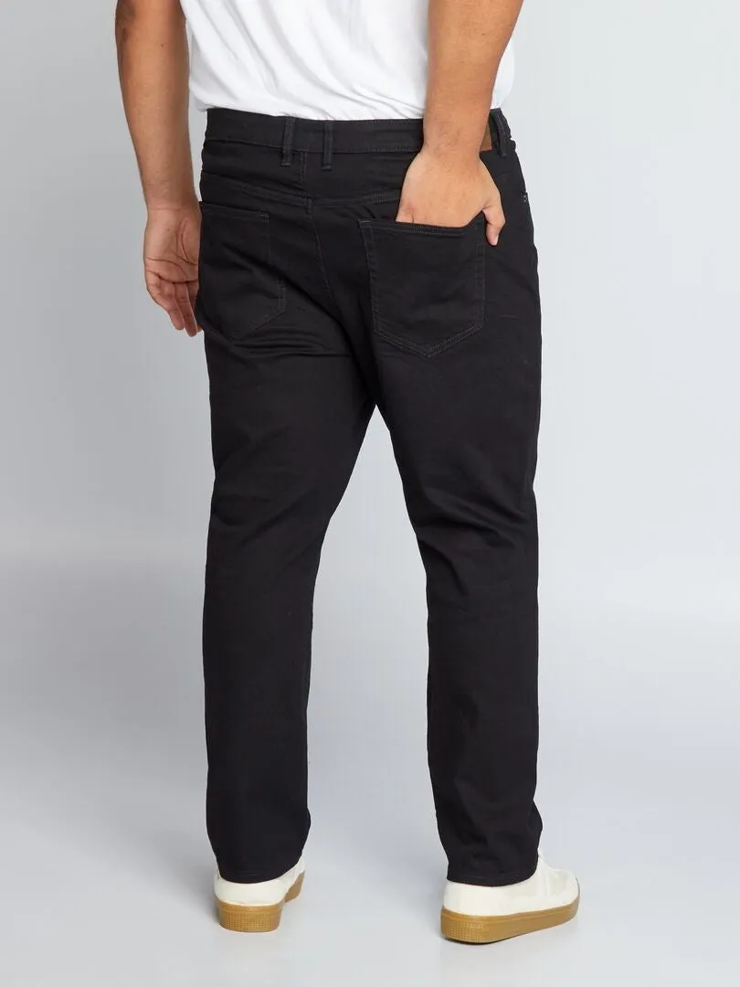 VAQUERO SLIM CON 5 BOLSILLOS  L30  NEGRO