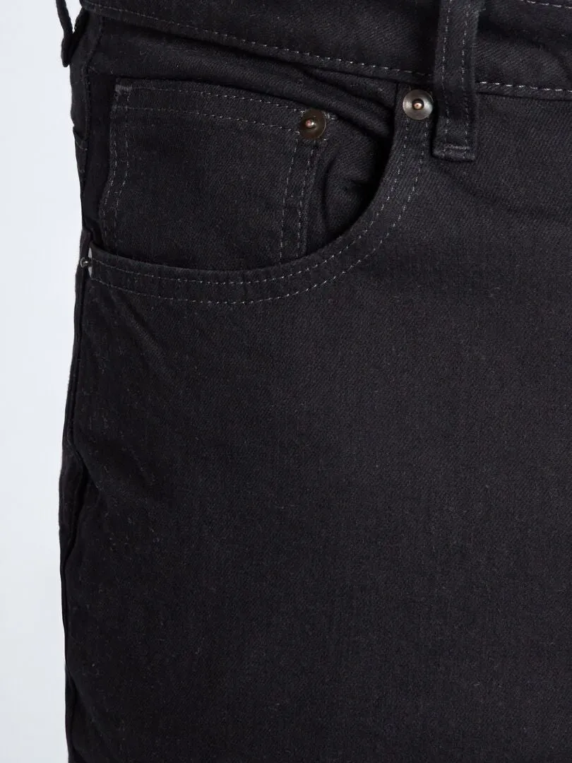 VAQUERO SLIM CON 5 BOLSILLOS  L30  NEGRO