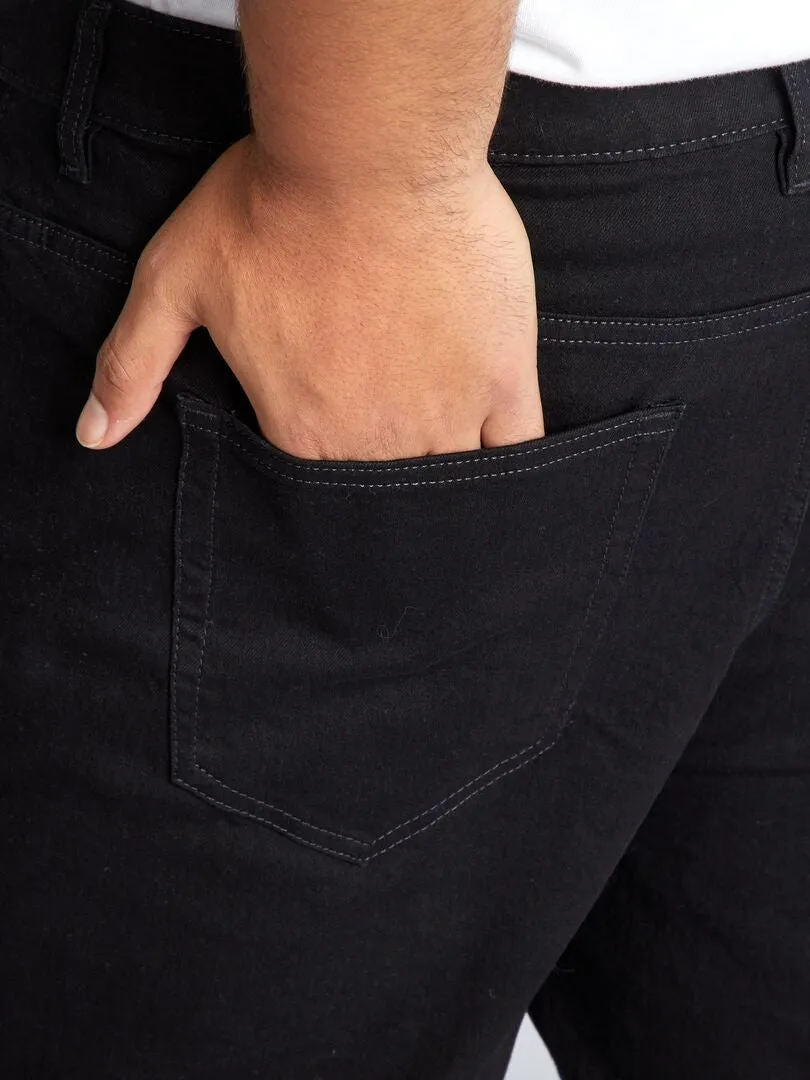VAQUERO SLIM CON 5 BOLSILLOS  L30  NEGRO