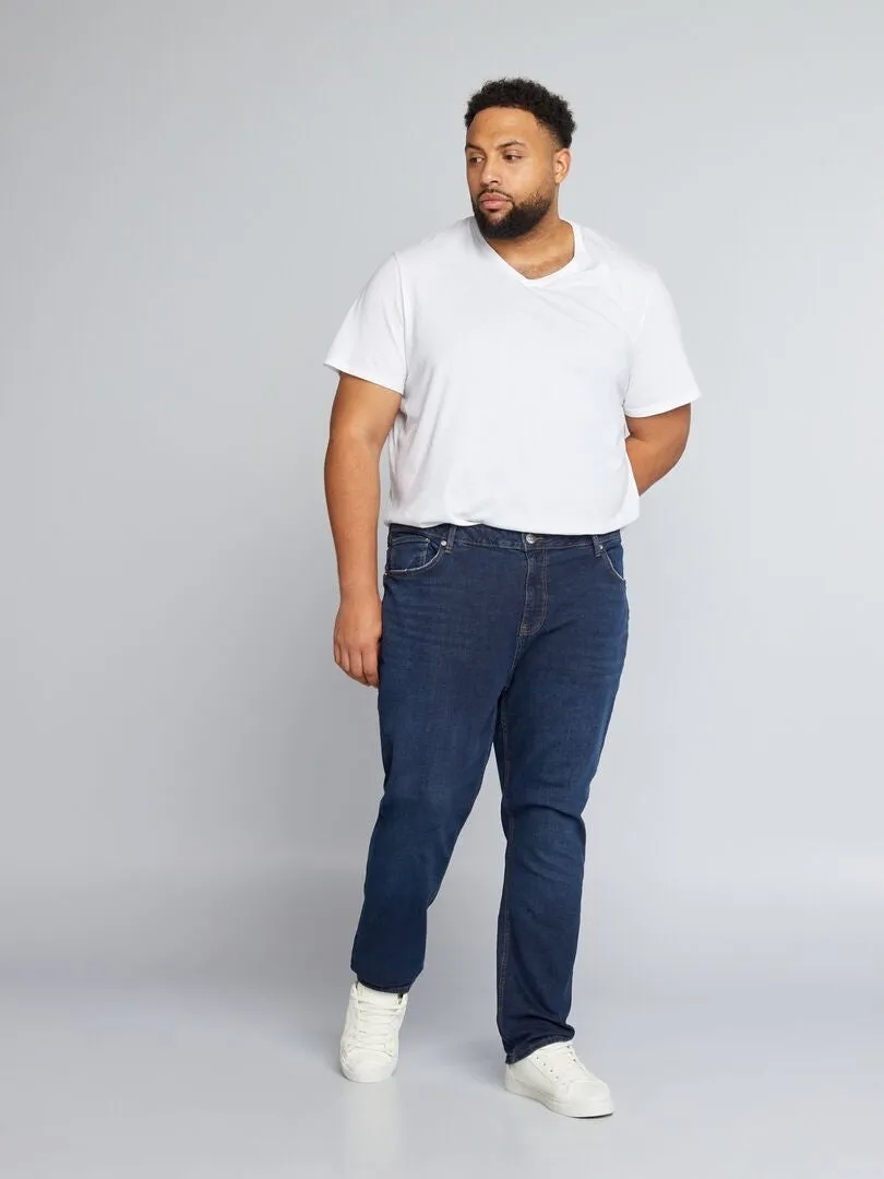 VAQUERO SLIM CON 5 BOLSILLOS  L34  AZUL
