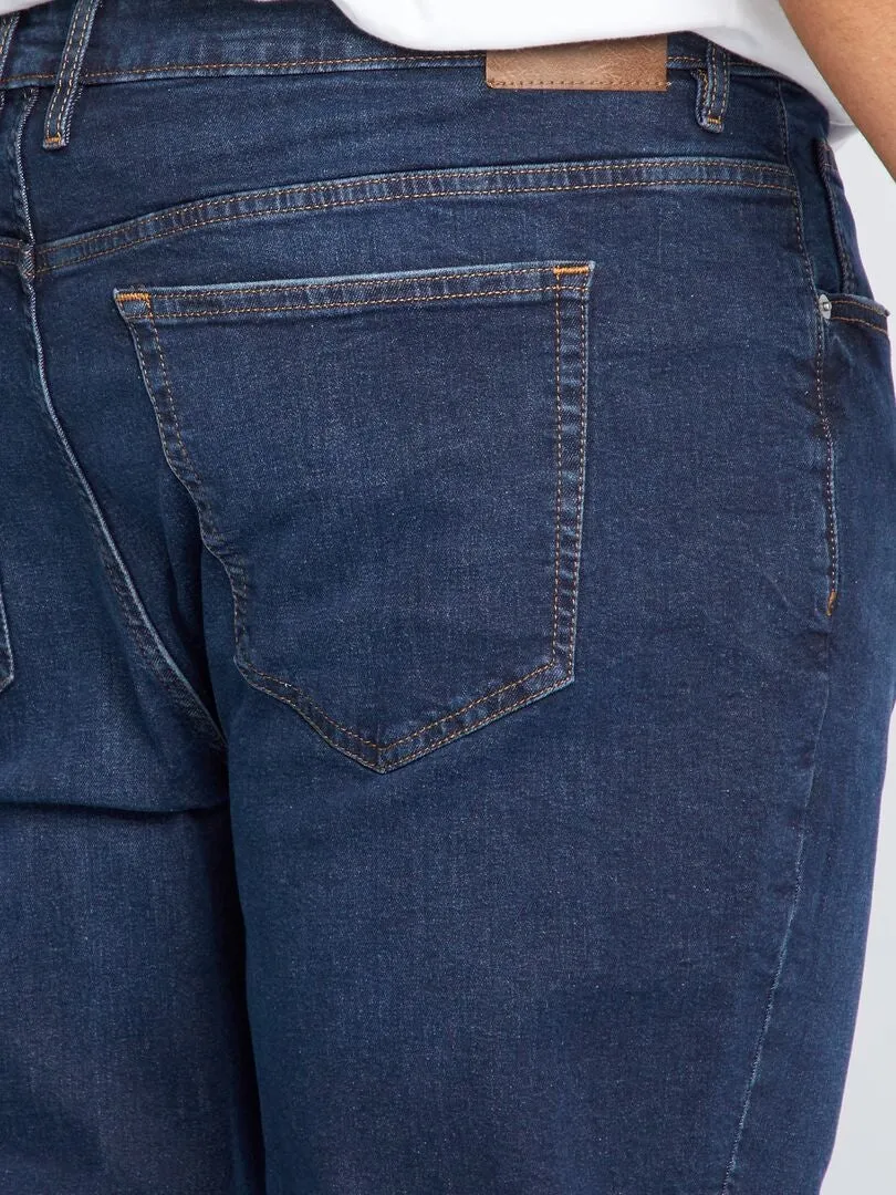 VAQUERO SLIM CON 5 BOLSILLOS  L34  AZUL