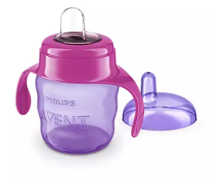 Vaso con boquilla silicona y asas 7oz hembra