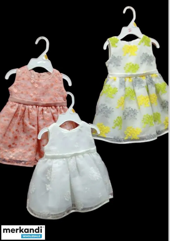 VESTIDO DE FIESTA ELEGANTE PARA NIñAS DE 2/3 A 5/6 AñOS  ATUENDO DE MODA DE ALTA CALIDAD A GRANEL PARA LA VENTA AL POR MENOR  