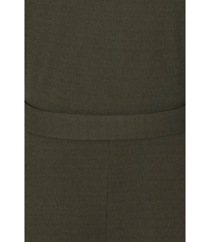 Vestido Largo Caqui Asas Louise DR16332KAK Banned