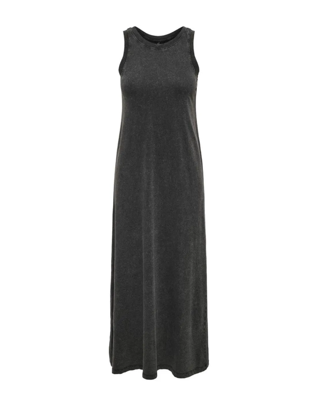 Vestido Only Lucy largo negro de algodón para mujer