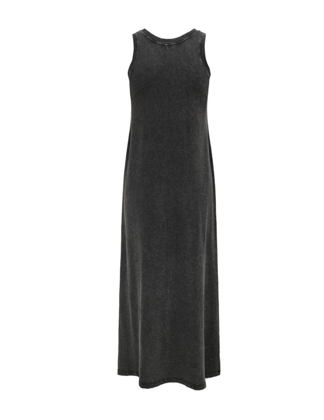 Vestido Only Lucy largo negro de algodón para mujer