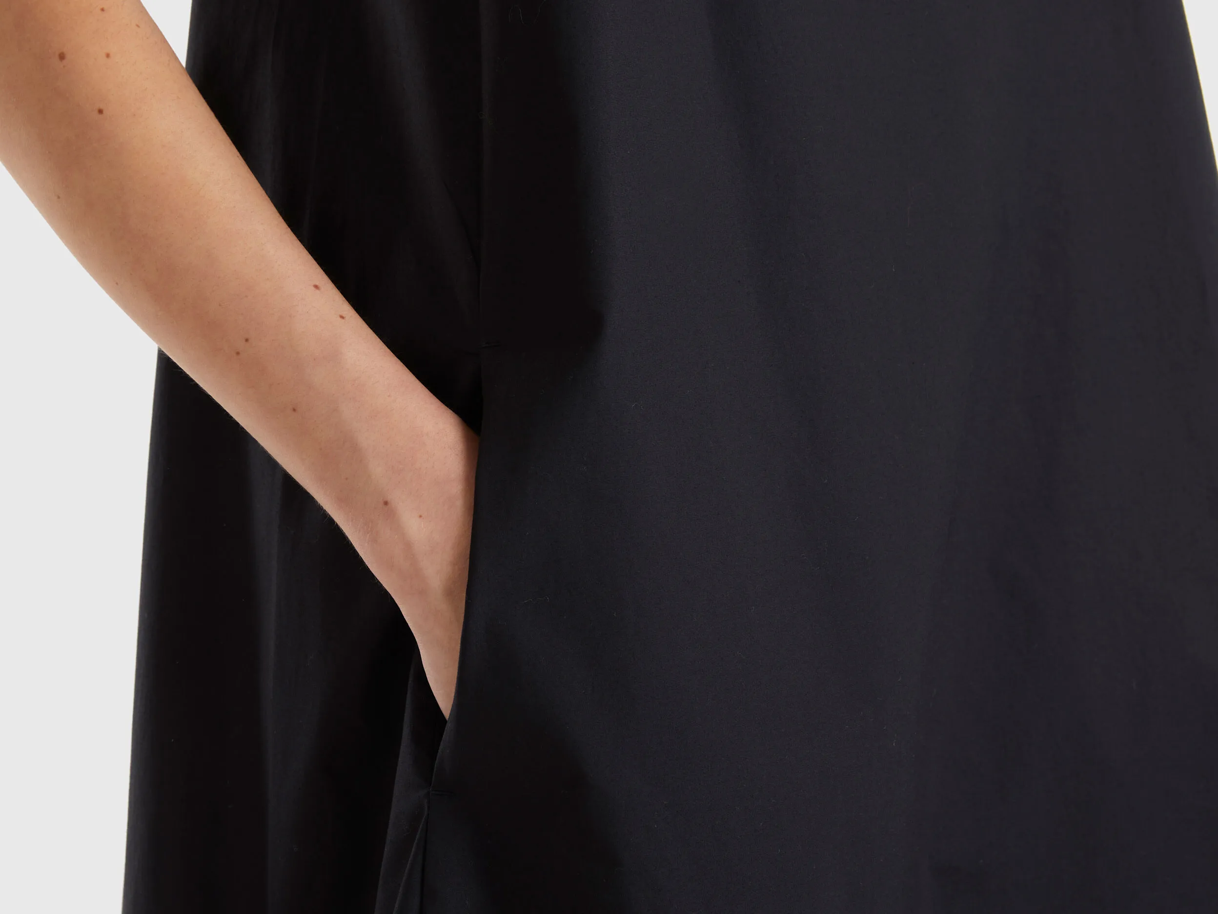 Vestido trapecio sin mangas