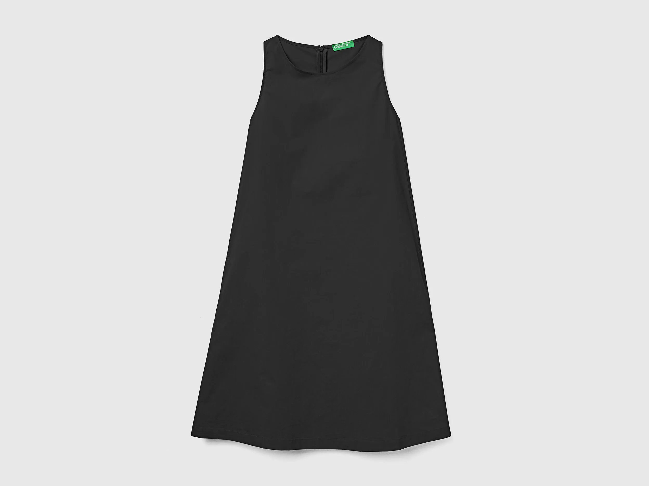 Vestido trapecio sin mangas