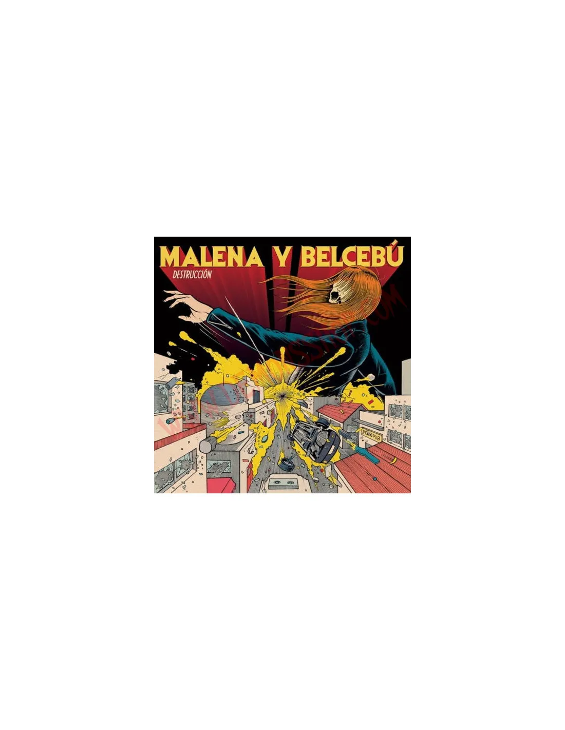 VINILO LP MALENA Y BELCEBú  DESTRUCCIóN