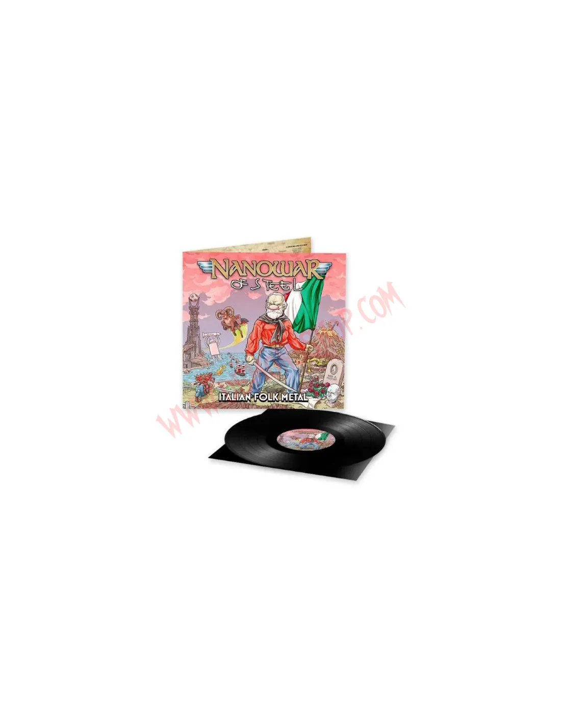 VINILO LP NANOWAR OF STEEL  ITALIAN FOLK METAL