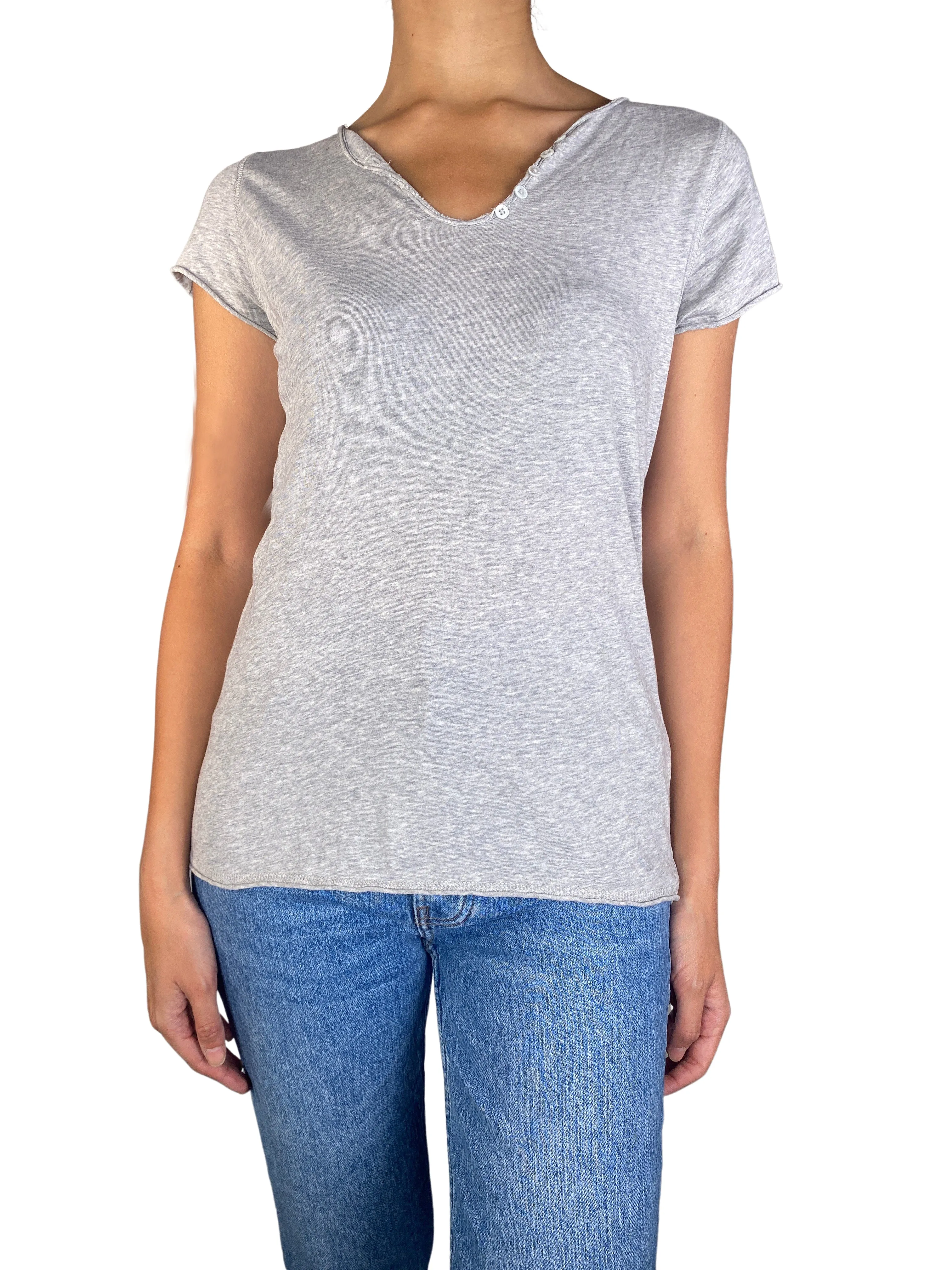 ZADIG & VOLTAIRE Polera Skull Strass