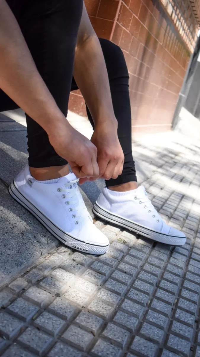 Zapatilla Lona Hombre Mujer   Urbano Liviano Jaguar 320
