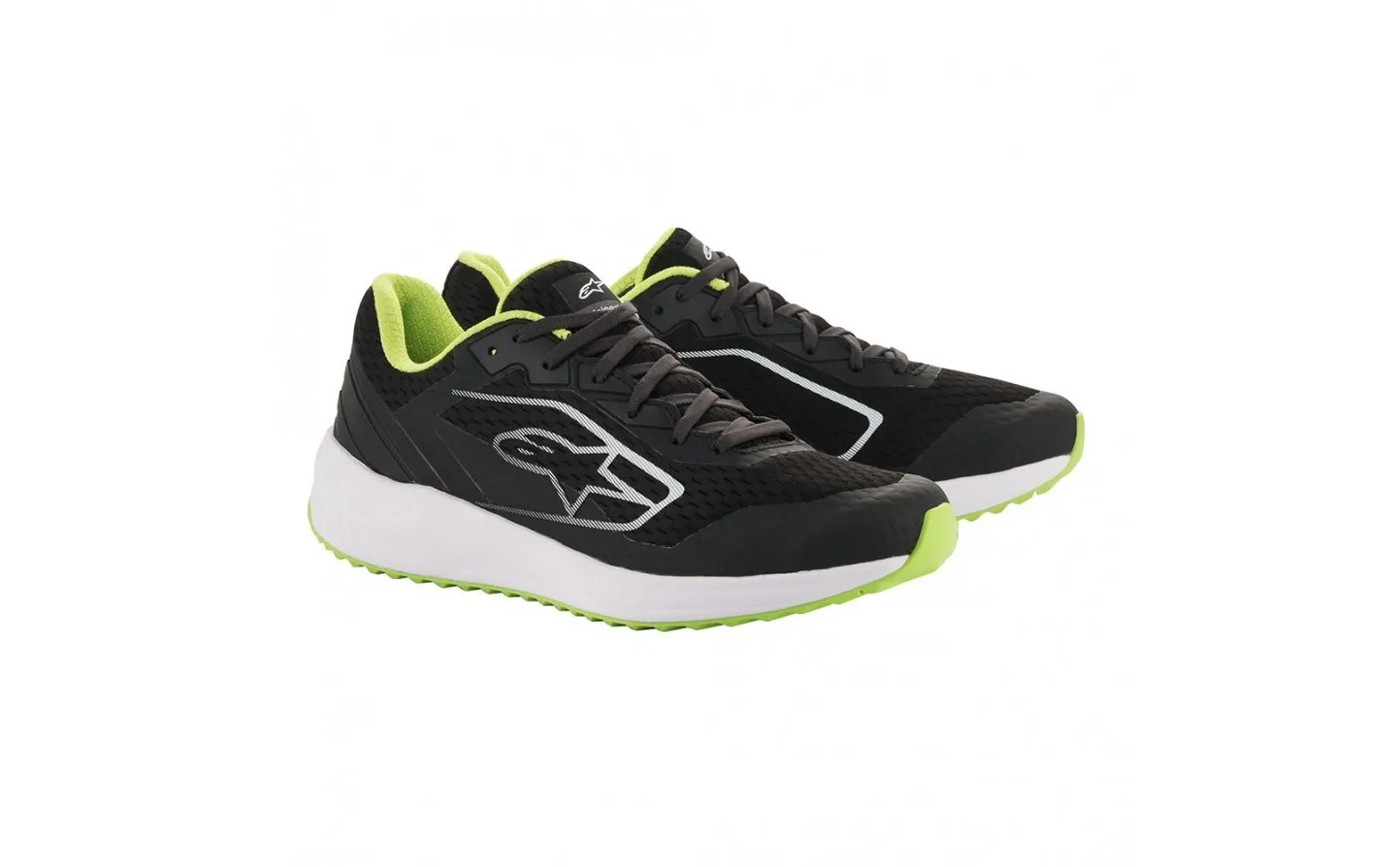 ZAPATILLAS ALPINESTARS META ROAD NEGRO BLANCO GREEN |2654520163|