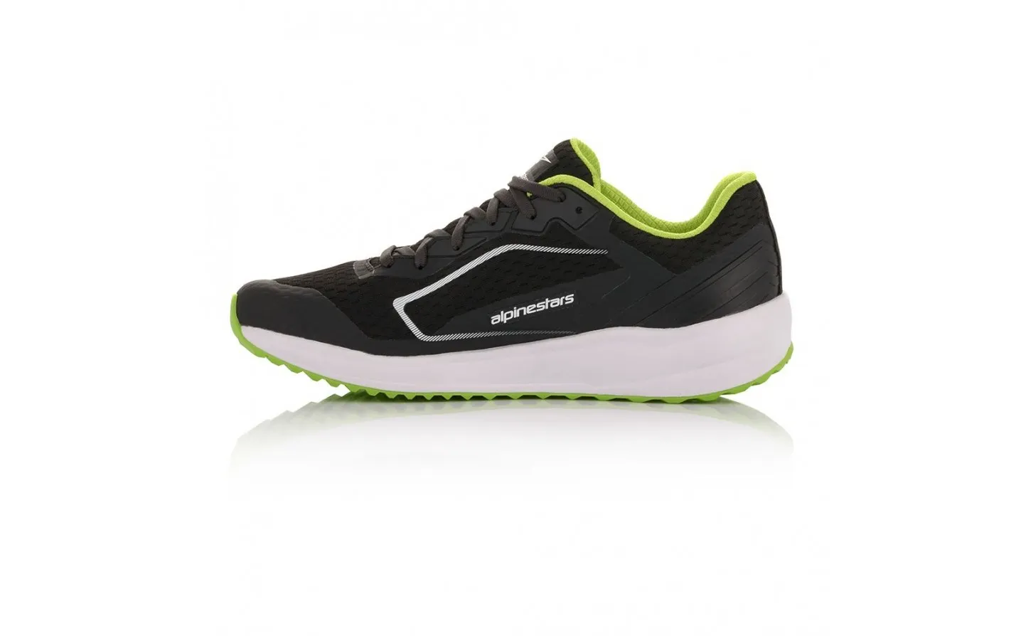 ZAPATILLAS ALPINESTARS META ROAD NEGRO BLANCO GREEN |2654520163|