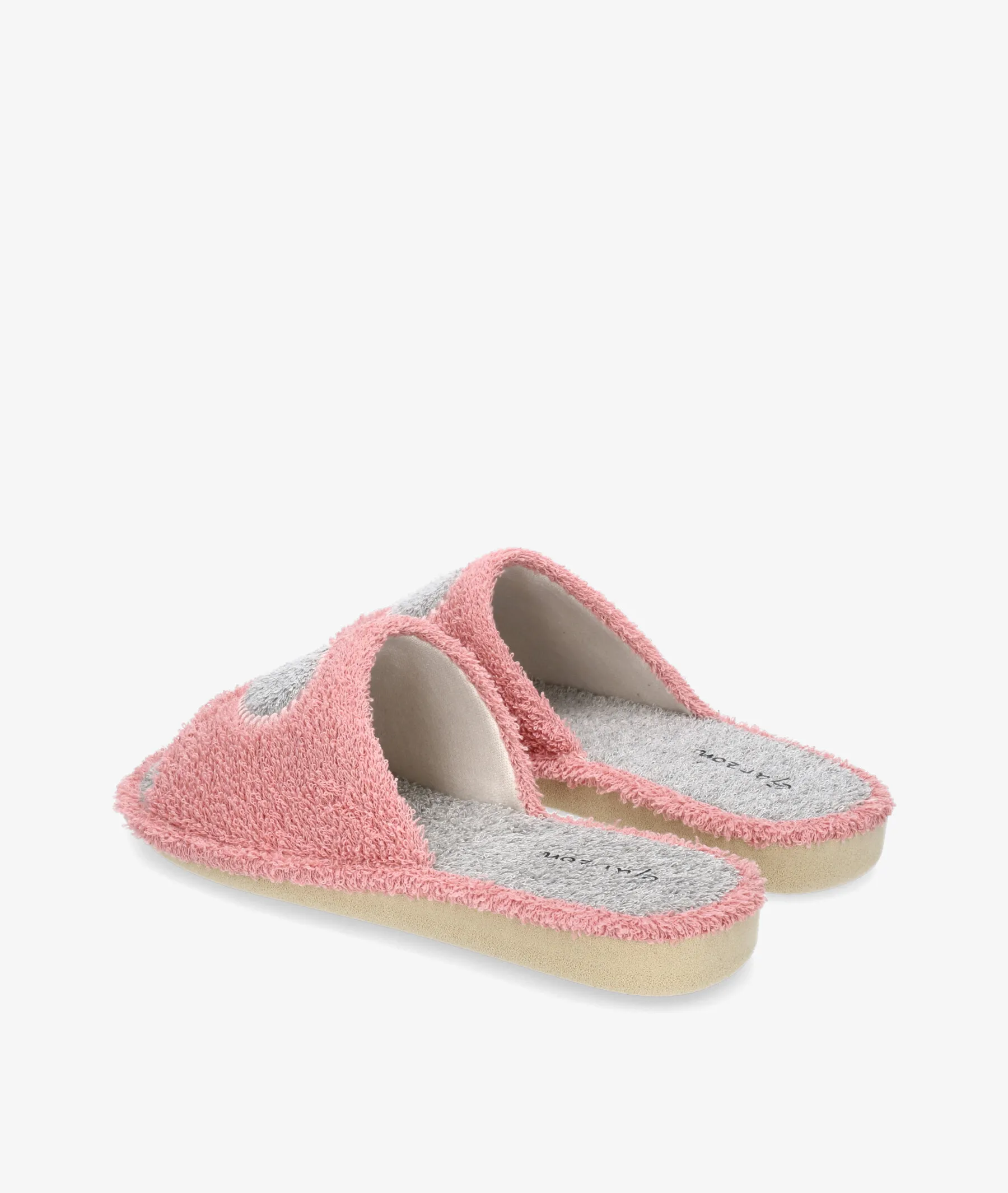 Zapatillas de casa  en color nude para mujer