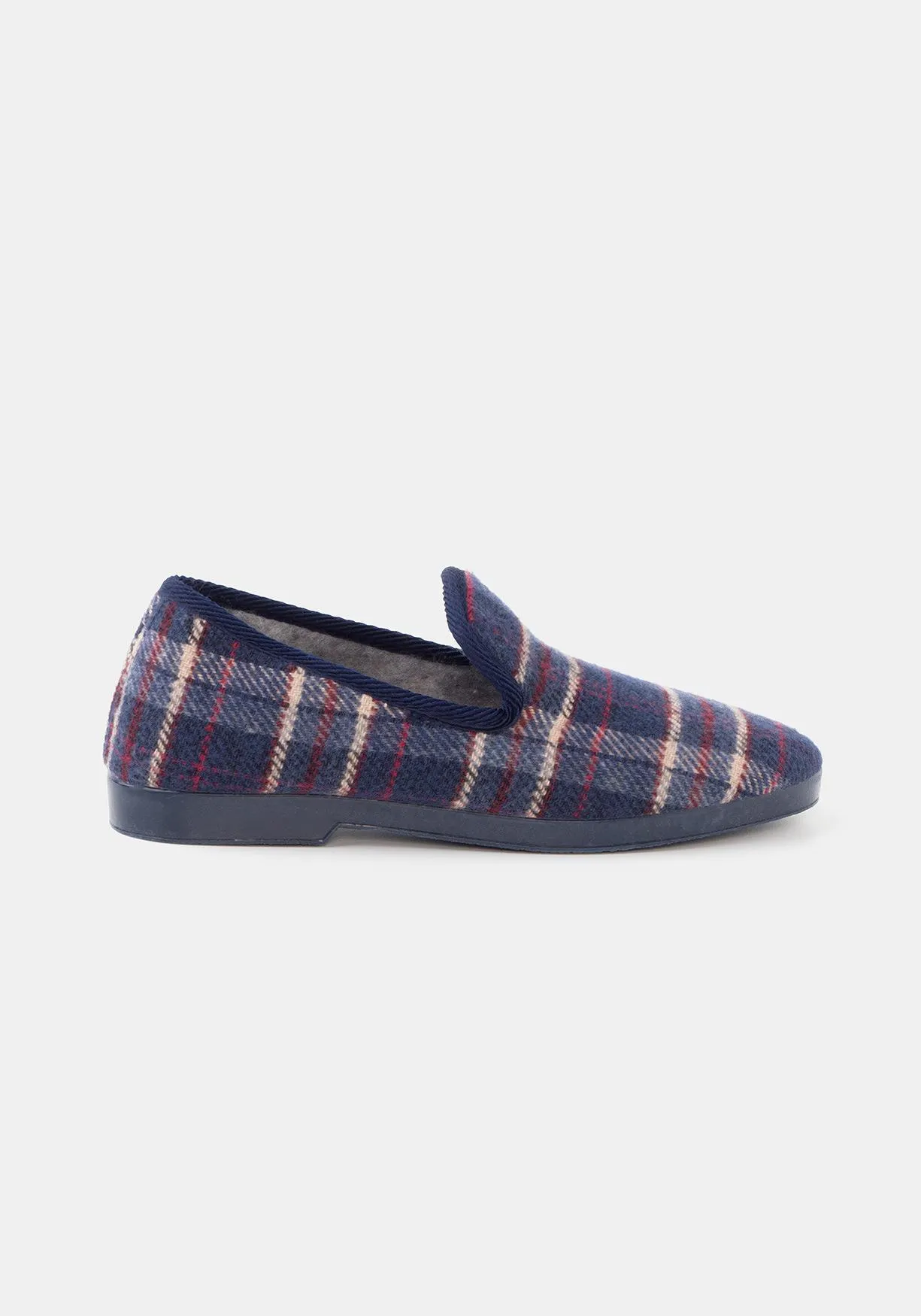 Zapatillas de estar por casa de cuadros para Hombre TEX