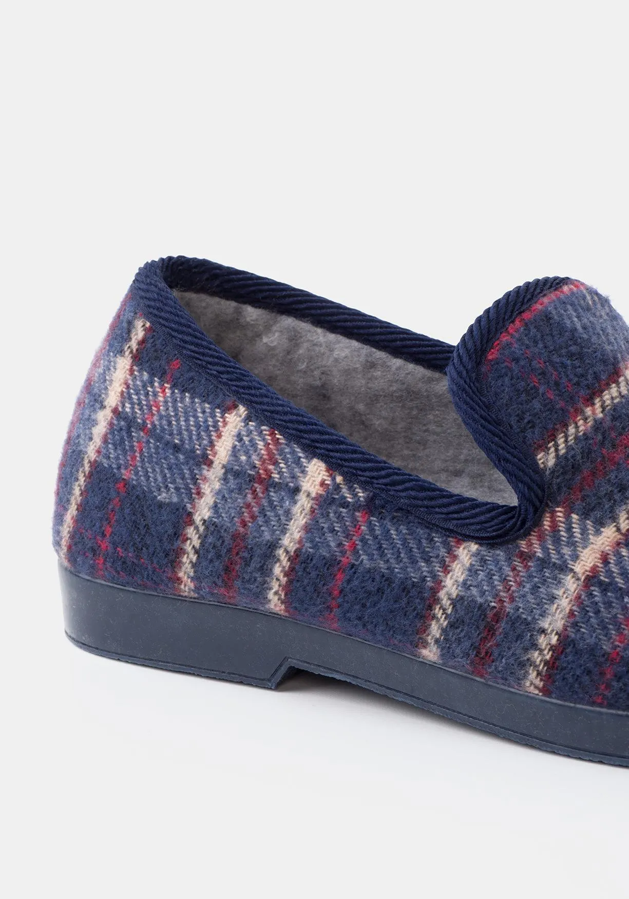 Zapatillas de estar por casa de cuadros para Hombre TEX