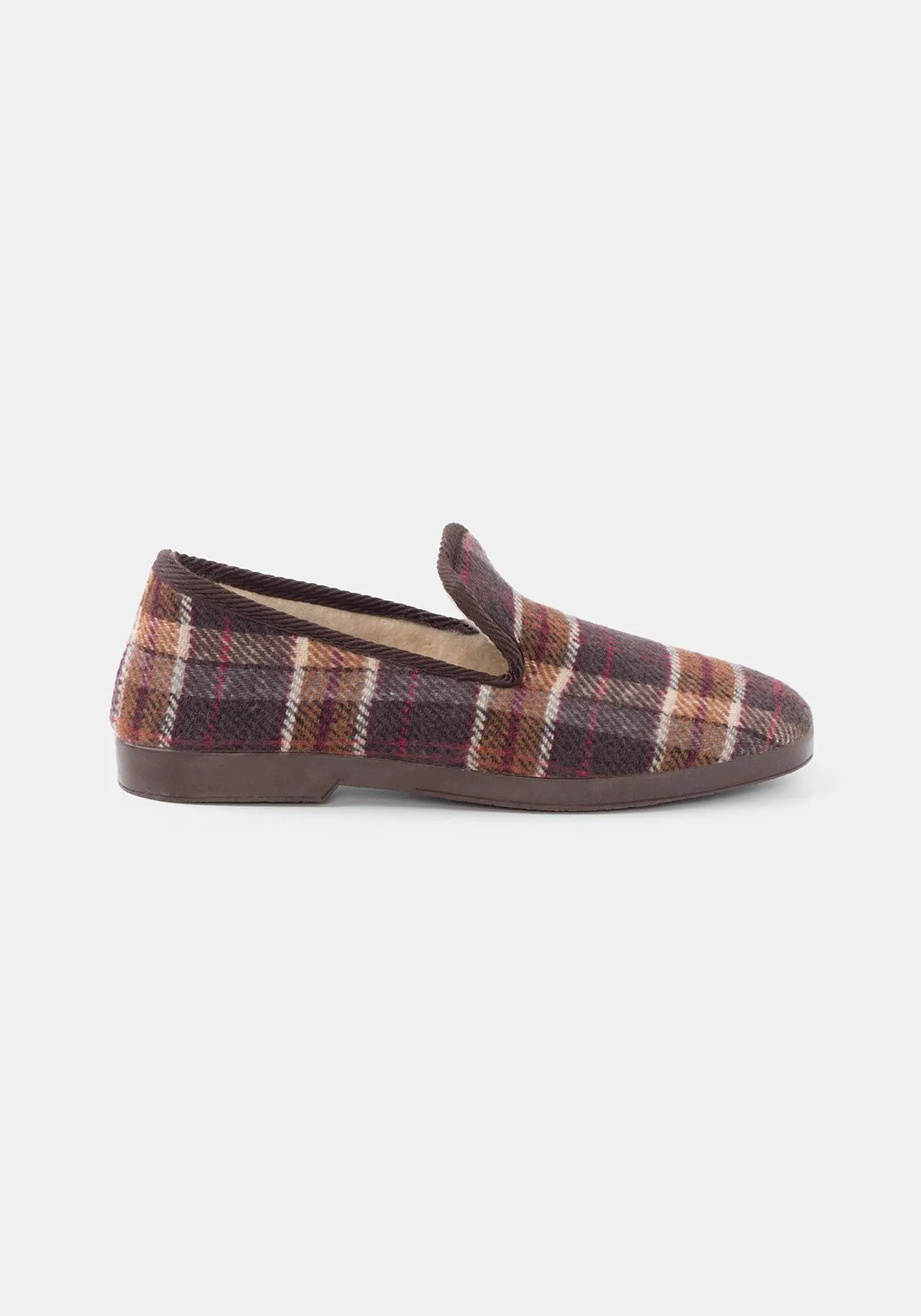 Zapatillas de estar por casa de cuadros para Hombre TEX