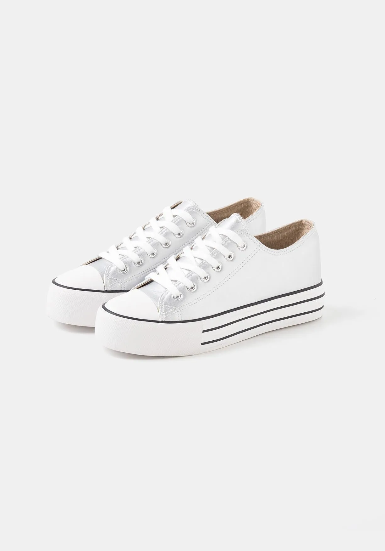 Zapatillas de lona con plataforma de Mujer TEX