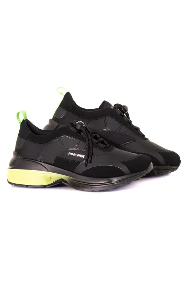 Zapatillas De Lona Hombre Horspist Convention Black Yellow