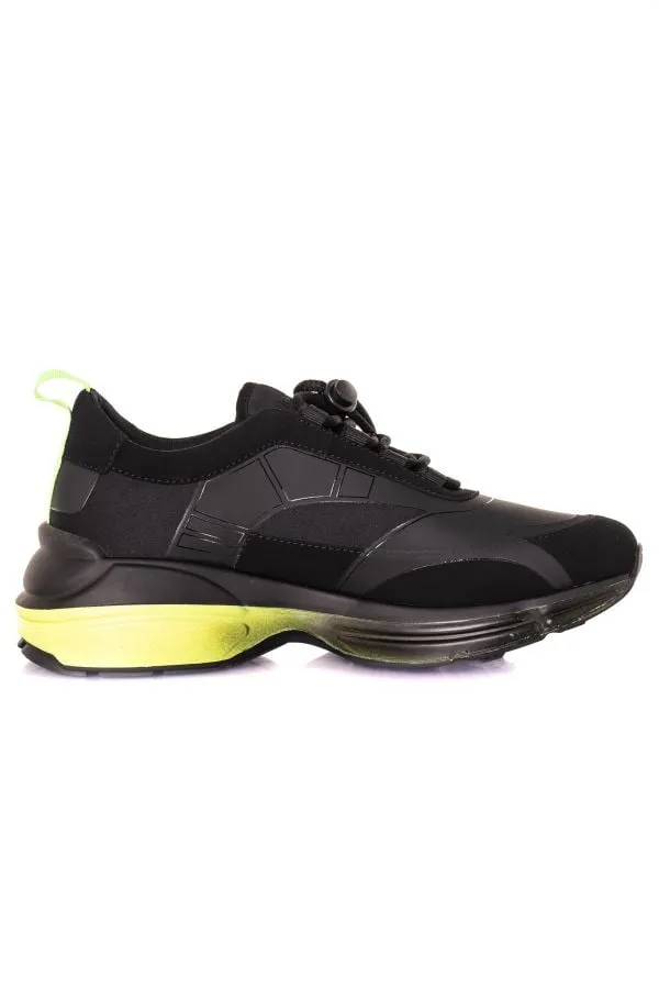 Zapatillas De Lona Hombre Horspist Convention Black Yellow