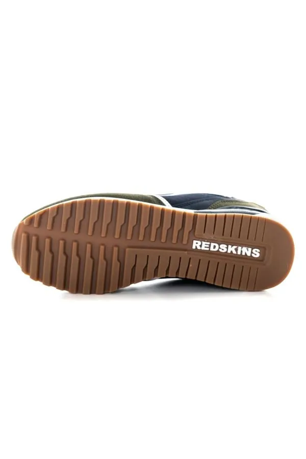 Zapatillas De Lona Hombre Redskins Oyati Kaki Marine Blanc