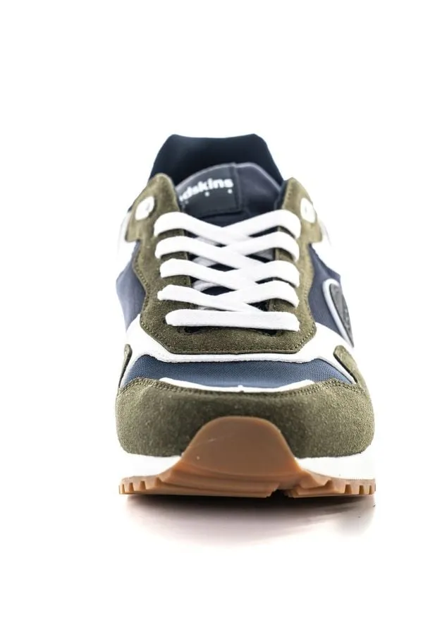 Zapatillas De Lona Hombre Redskins Oyati Kaki Marine Blanc