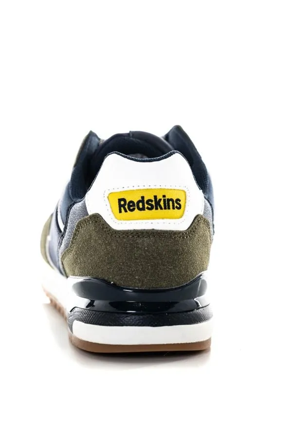 Zapatillas De Lona Hombre Redskins Oyati Kaki Marine Blanc
