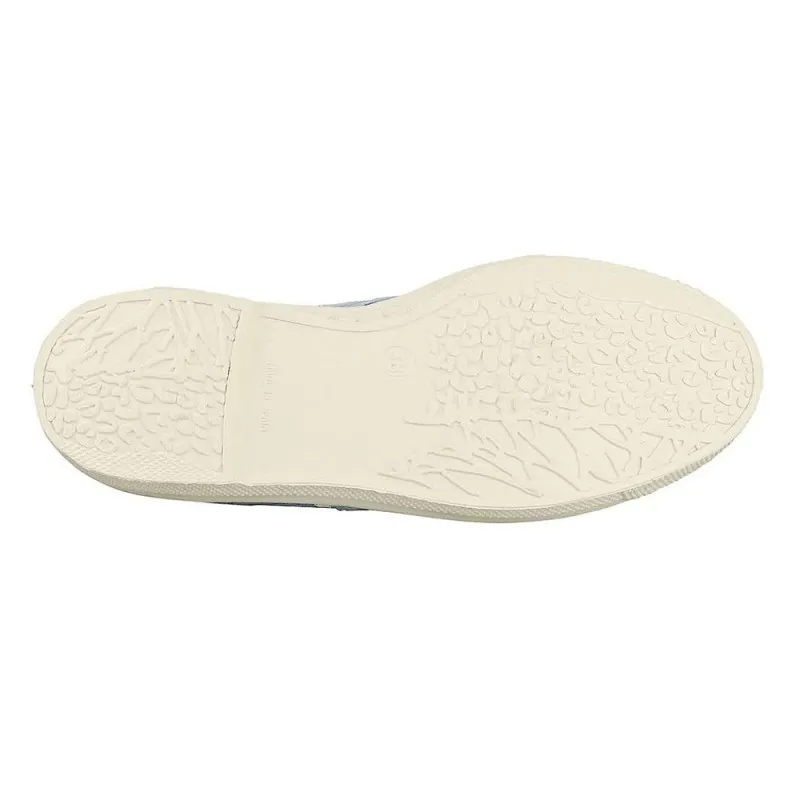Zapatillas Lona Natural World 102e Mujer Celeste