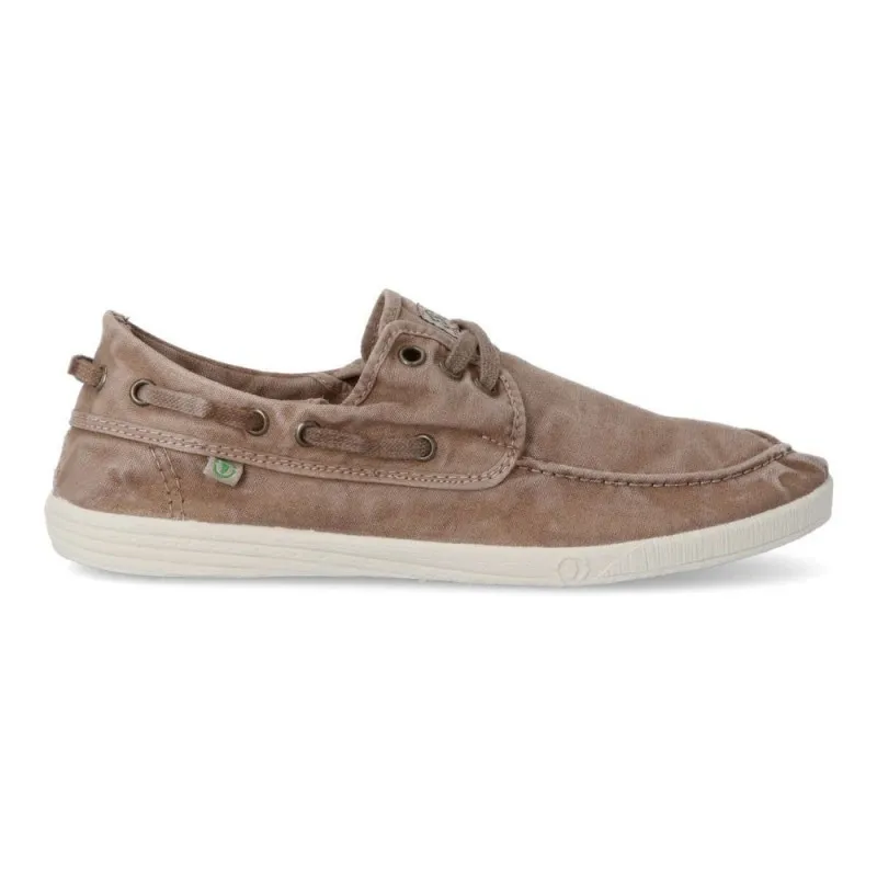 Zapatillas Lona Natural World 303e Hombre Beig