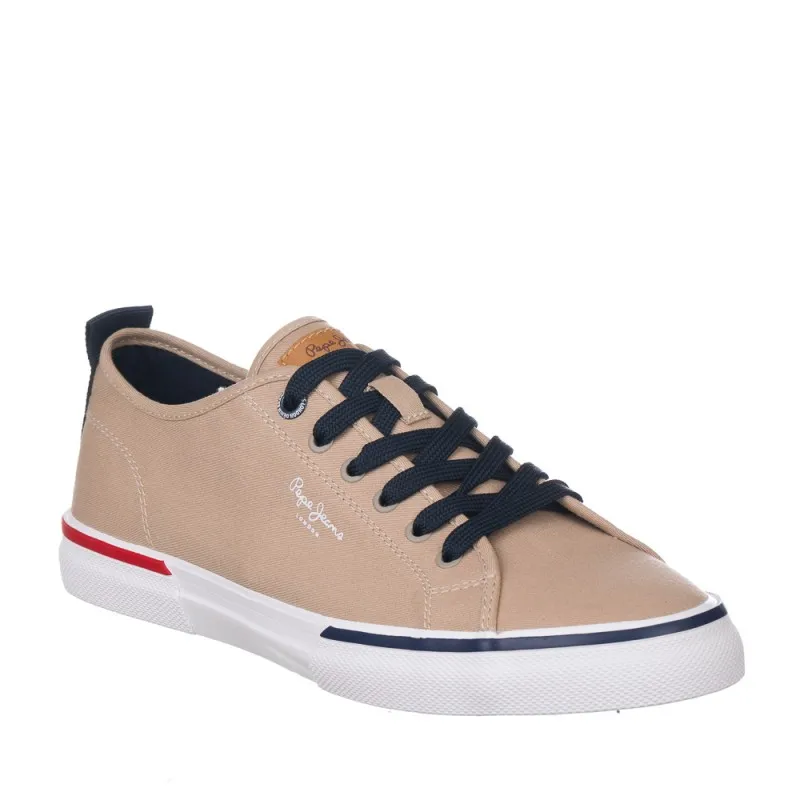 Zapatillas Lona Pepe Jeans Pms30811 Hombre Camel