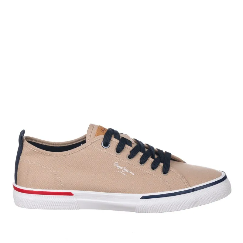 Zapatillas Lona Pepe Jeans Pms30811 Hombre Camel