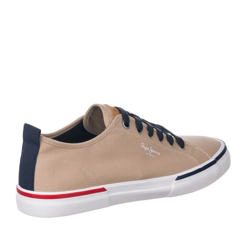 Zapatillas Lona Pepe Jeans Pms30811 Hombre Camel