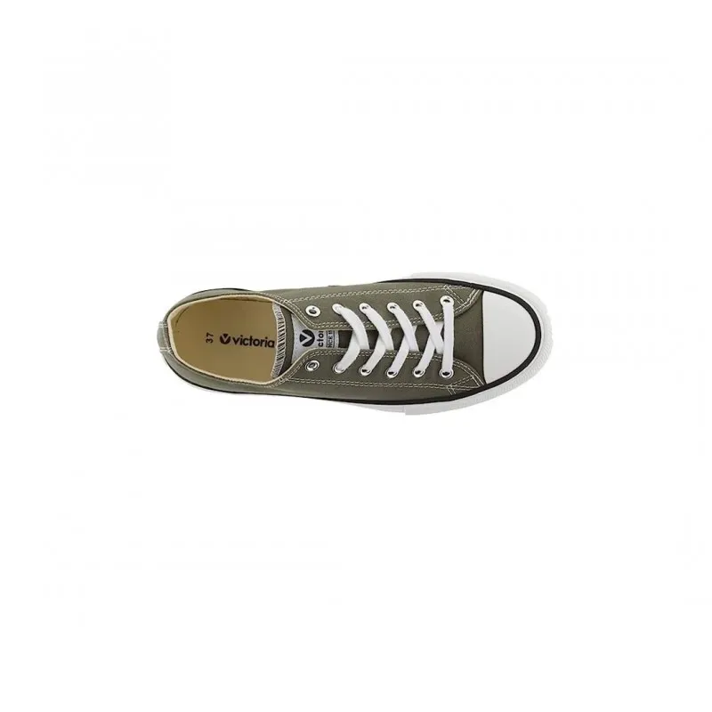 Zapatillas Lona Victoria 106550 Mujer Kaki