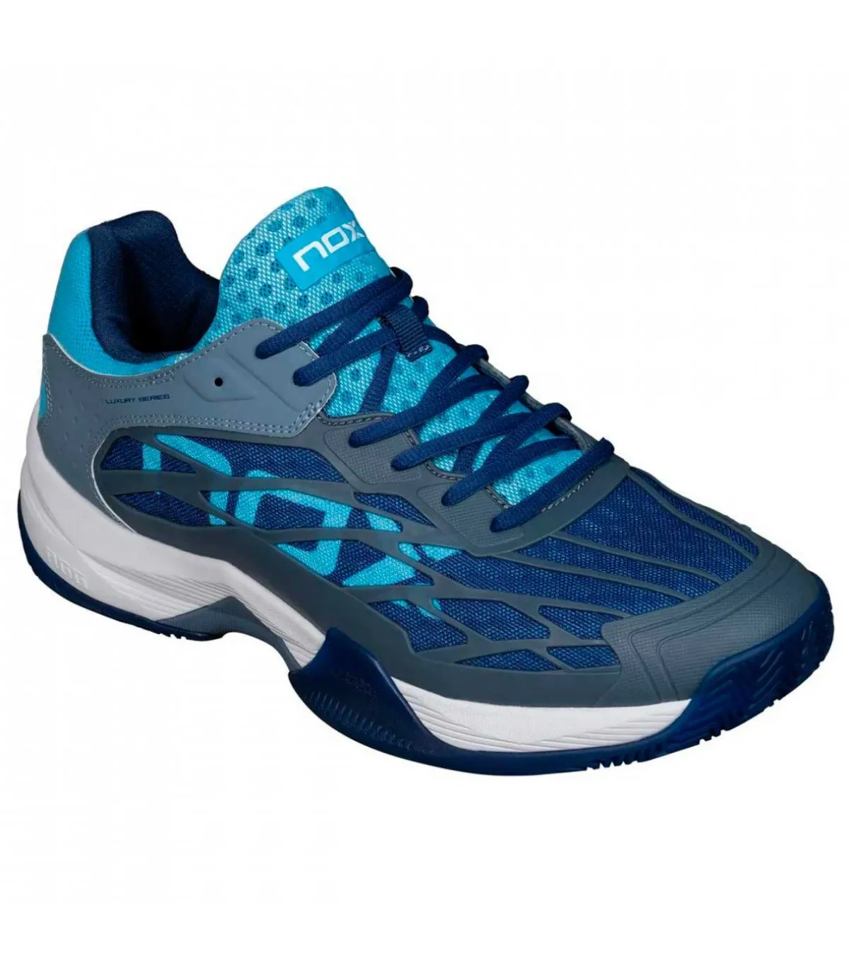 Zapatillas Nox de padel AT10 Lux Piedra Azul