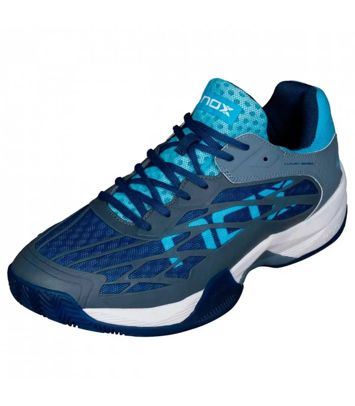 Zapatillas Nox de padel AT10 Lux Piedra Azul